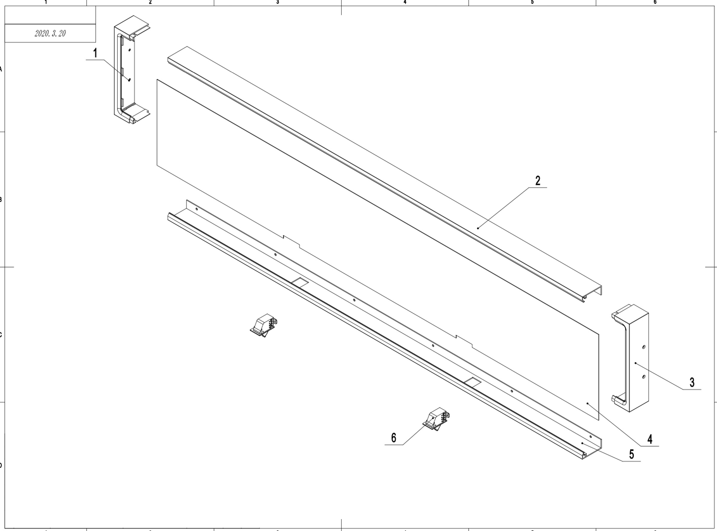 Version 1 - Top Panel Assembly